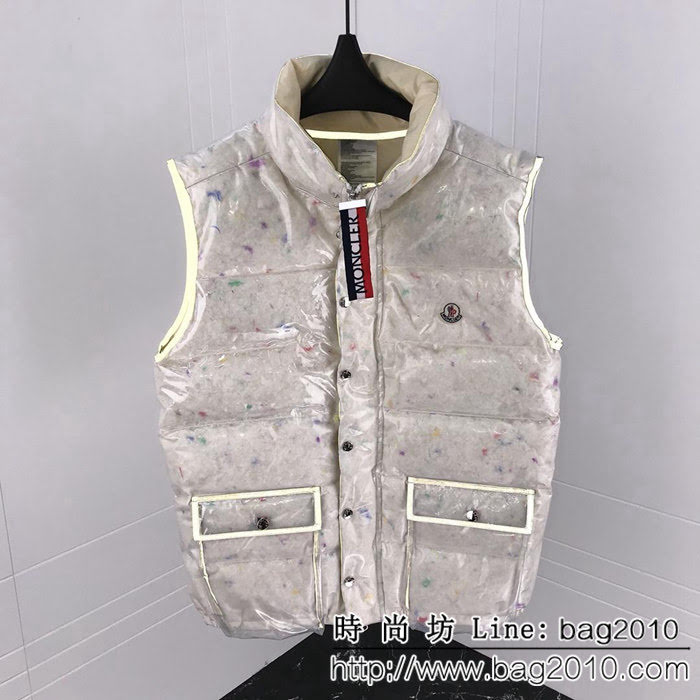 MONCLER蒙口 專櫃同步 七彩透明羽絨服 2018冬季原單爆款 時尚彩絨 羽絨馬甲 ydi2298